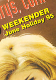 Sir Henrys Cork Weekender Poster 'Woman' June 1995