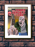 zombie republic of cork art print comicbook cover