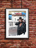cork art print of the undertaker wwe wwf