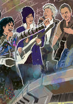 prince michael jackson u2 art print cork