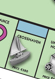 Crosshaven art prints. County Cork landmarks and places. Royal Cork Yacht Club art print.