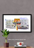 Mandys or Burgerland Cork - 21cm x 37cm- Art Print