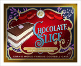 Cork's Own 'Chocolate Slice' Vintage Advert - Art Print