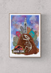Jurassic Cork A4 Poster